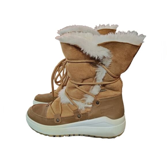 Cougar Tacoma Tan Shearling Waterproof Boots size 9 Lightweight